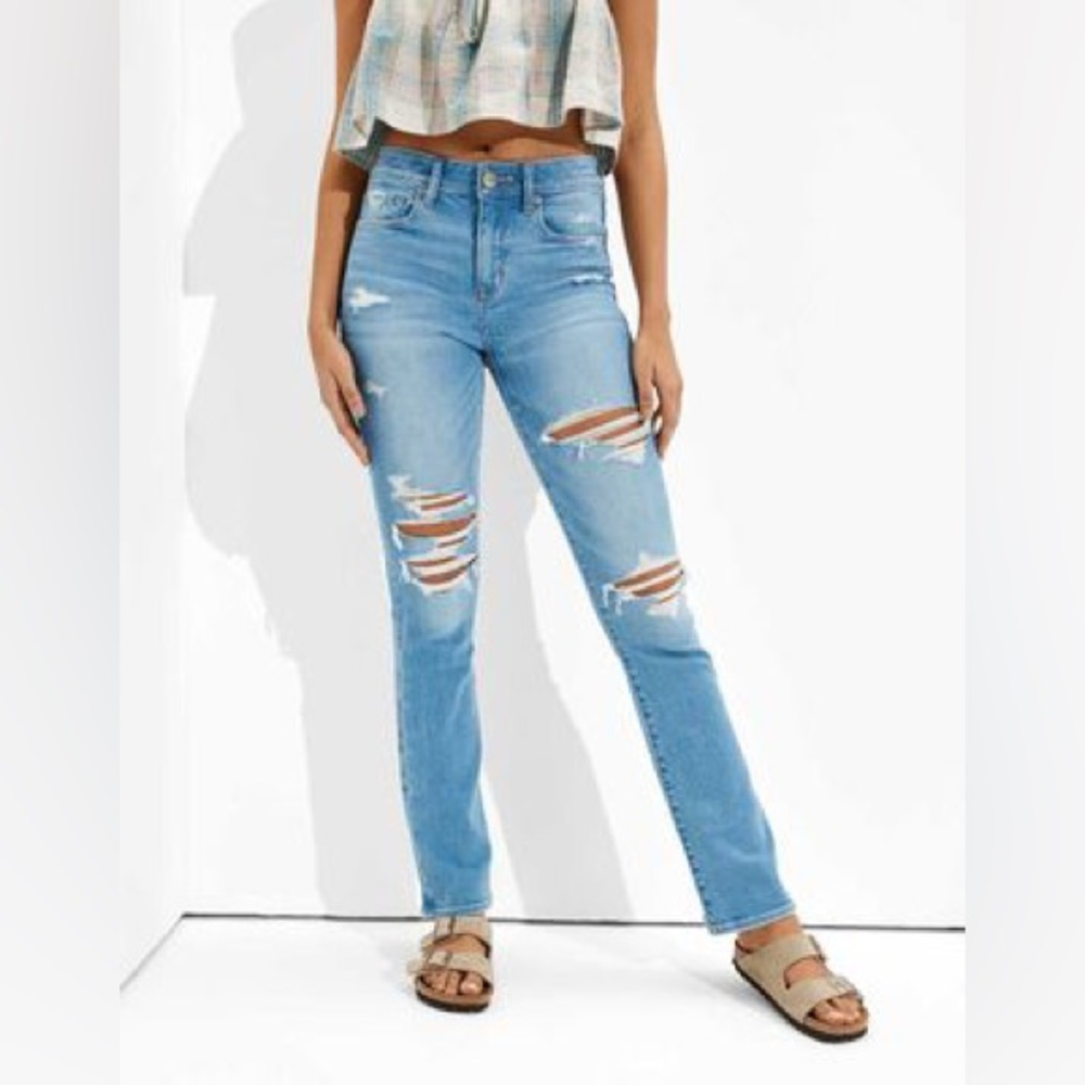 NWOT American Eagle High-waisted Skinny Kick Jean